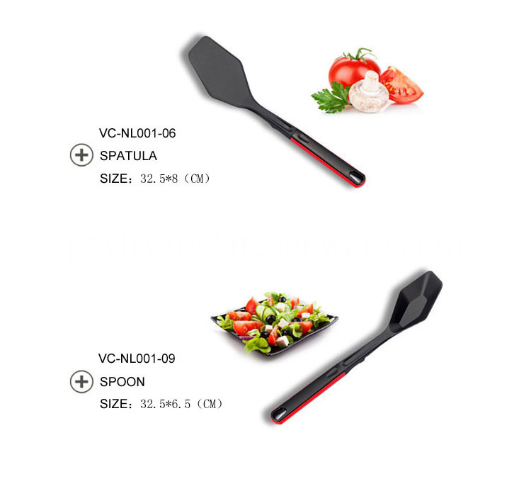 Conjunto de ferramentas de cozinha de nylon Nylon kitchen tools set